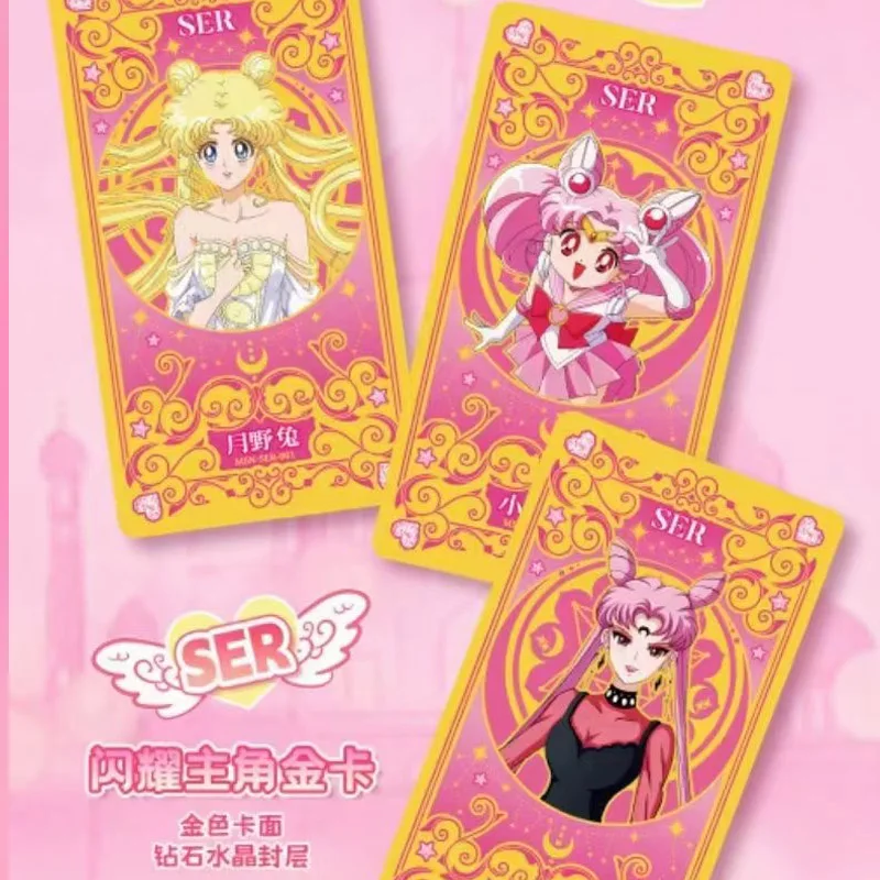 Limitowana sprzedaż Sailor Moons New Style Sexy Card ACG Goddess Story Adult Hobbies Loli Girls Loong Year Collect Card Holiday Gift