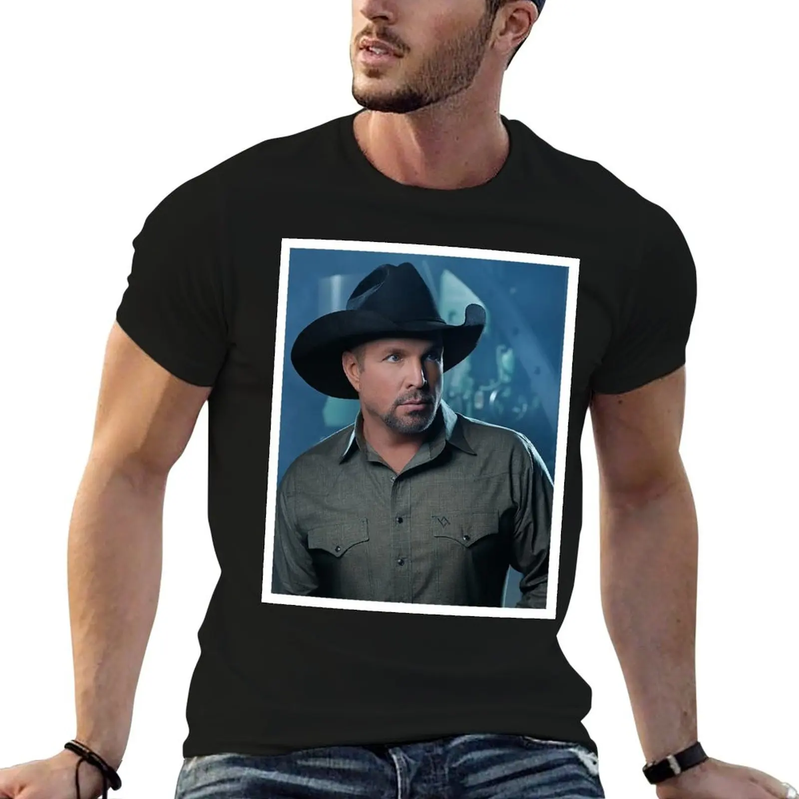 Garth Brooks stadium tour mur3 2019 kel T-Shirt anime t shirts for man man t shirt heavy cotton T-Shirt