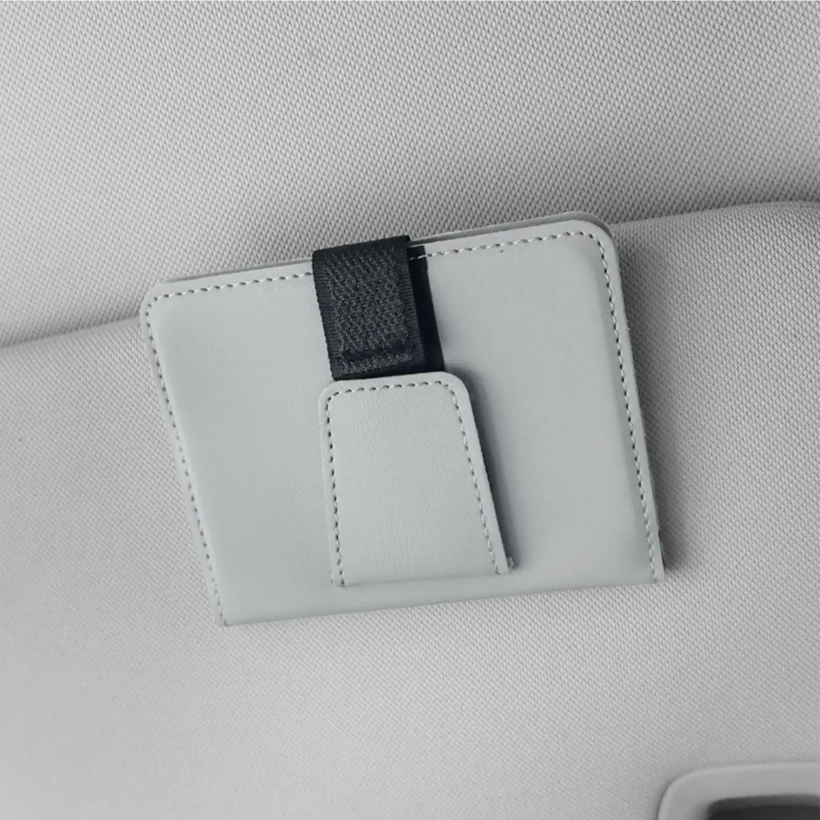 Truck Visor Organizer Multi-Pocket Holder Clip Sun Visor Storage For SUV Interior Sunglasses Registration Documents Accessories