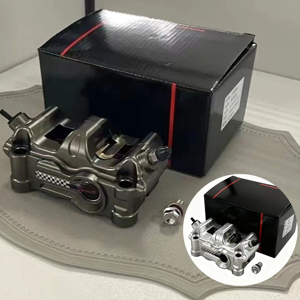 108 мм 100 мм крепление мотоцикла передний задний тормозной суппорт 4-поршневой универсальный для Honda Suzuki Kawasaki Yamaha Aerox BWS Niu Ninebot