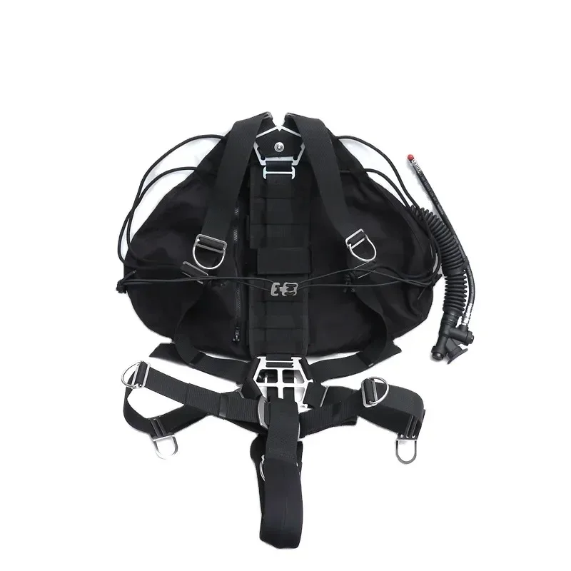 2025/Scuba Diving Sidemount BCD 40LBS with SS Removable Harness and Weight 4*2kg Pocket