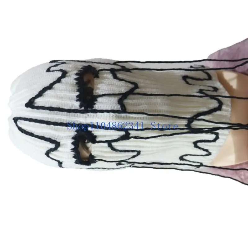Mũ đội đầu mặt nạ dệt kim Balaclava 5asd cho sự kiện Halloween Mũ che mặt chống gió