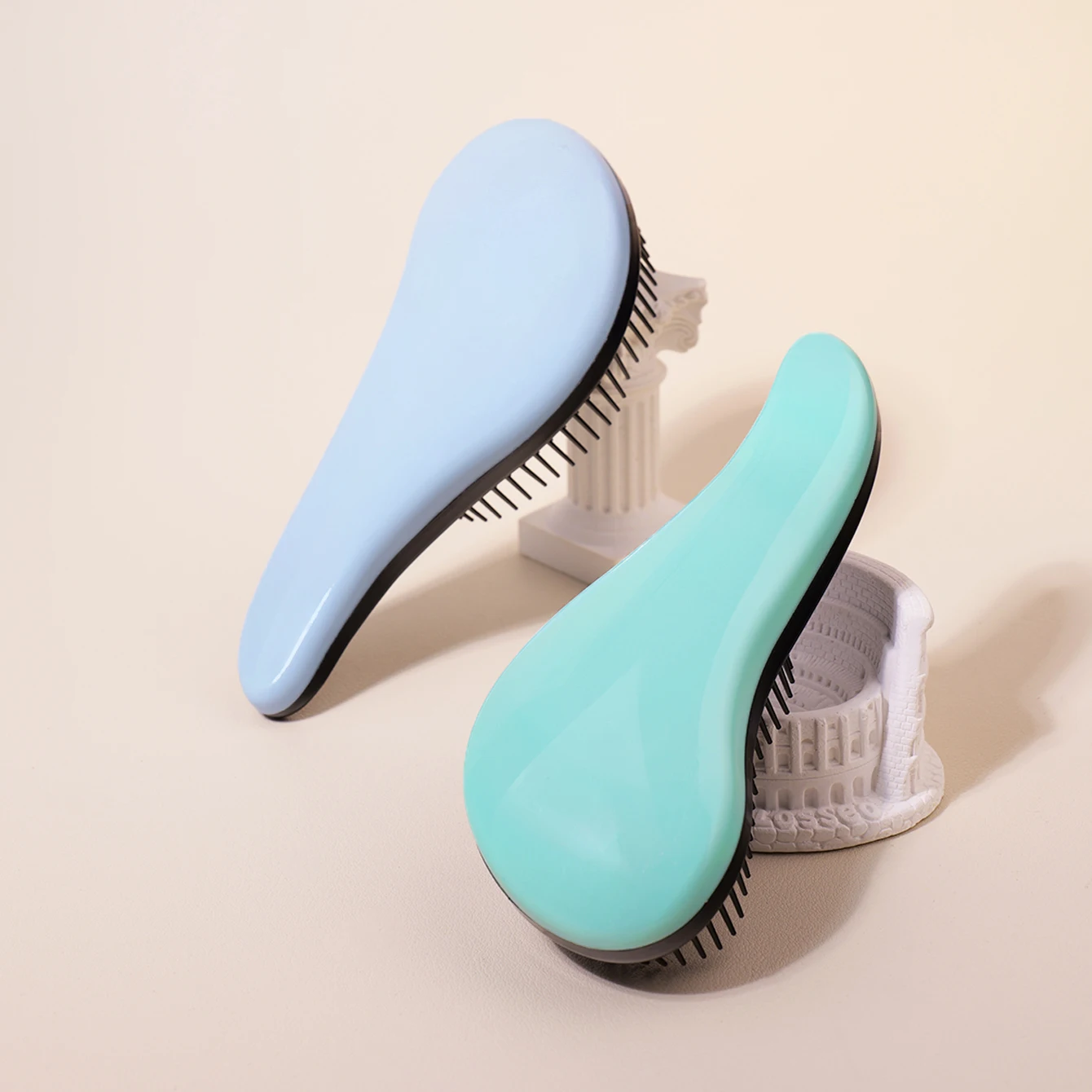 2pc Small Hair Combs，Lightweight Hair Brush for Women & Men，Comb for Curly Hair, Straight, Dry，Special for real hair wigs view 3
