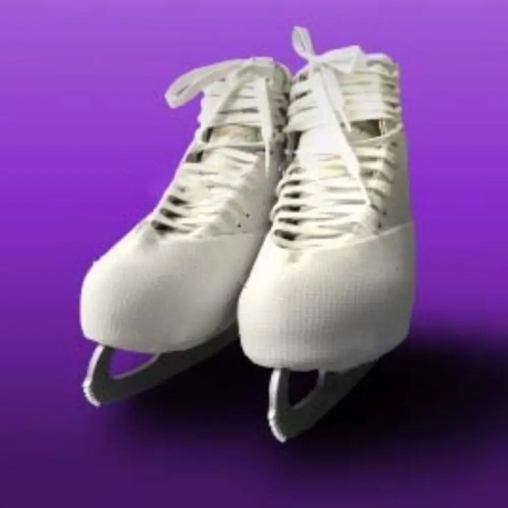 Weiche, elastische Eislauf-Schuhüberzüge aus Stretch-Gewebe, kratzfeste Eiskunstlauf-Stiefelschoner, staubdicht, Schwarz-Weiß – Detail 4