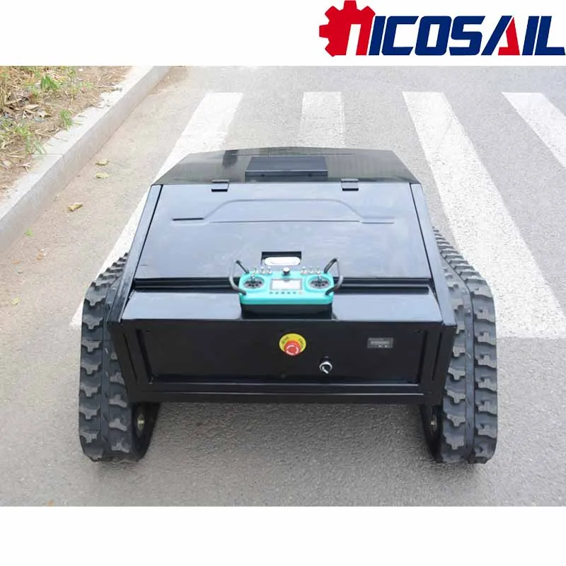 Compact Light Remote Control Lawn Trimmer CE EPA Compliant Customizable Labor Saving Ideal For Various Foreign Lawn Scenarios