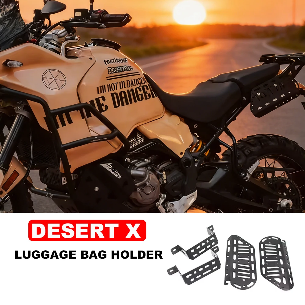For Ducati Desert X 2022-2024 Original Aluminium Alloy Hanging Bag Holder Desert X Accessories Motorcycle Luggage Bag Holder