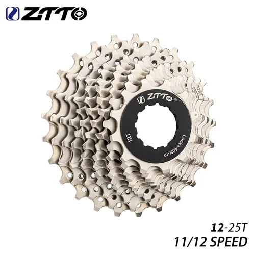 Imagen 2 del producto ZTTO-Cassette para bicicleta de carretera, 11 12 velocidades, 12-25T, 12/28T, para buje HGR, 12s, 11s, 12/25T, prueba de tiempo, 12 velocidades, proporción pequeña, 12T