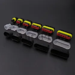 5 Set 1/2/3/4/5/6 Pin AC Assembly Plugs Blind Cap Cover Anti-dust Plug for 282079-1 282080-1 282087-1 282088-1 282089-1 282090-1