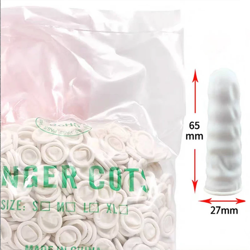 20/50PCS Latex Fingertips Protector Gloves Watch Repair Tool Non-slip Anti-static Fits For Watchmaker Kit Rubber Gloves