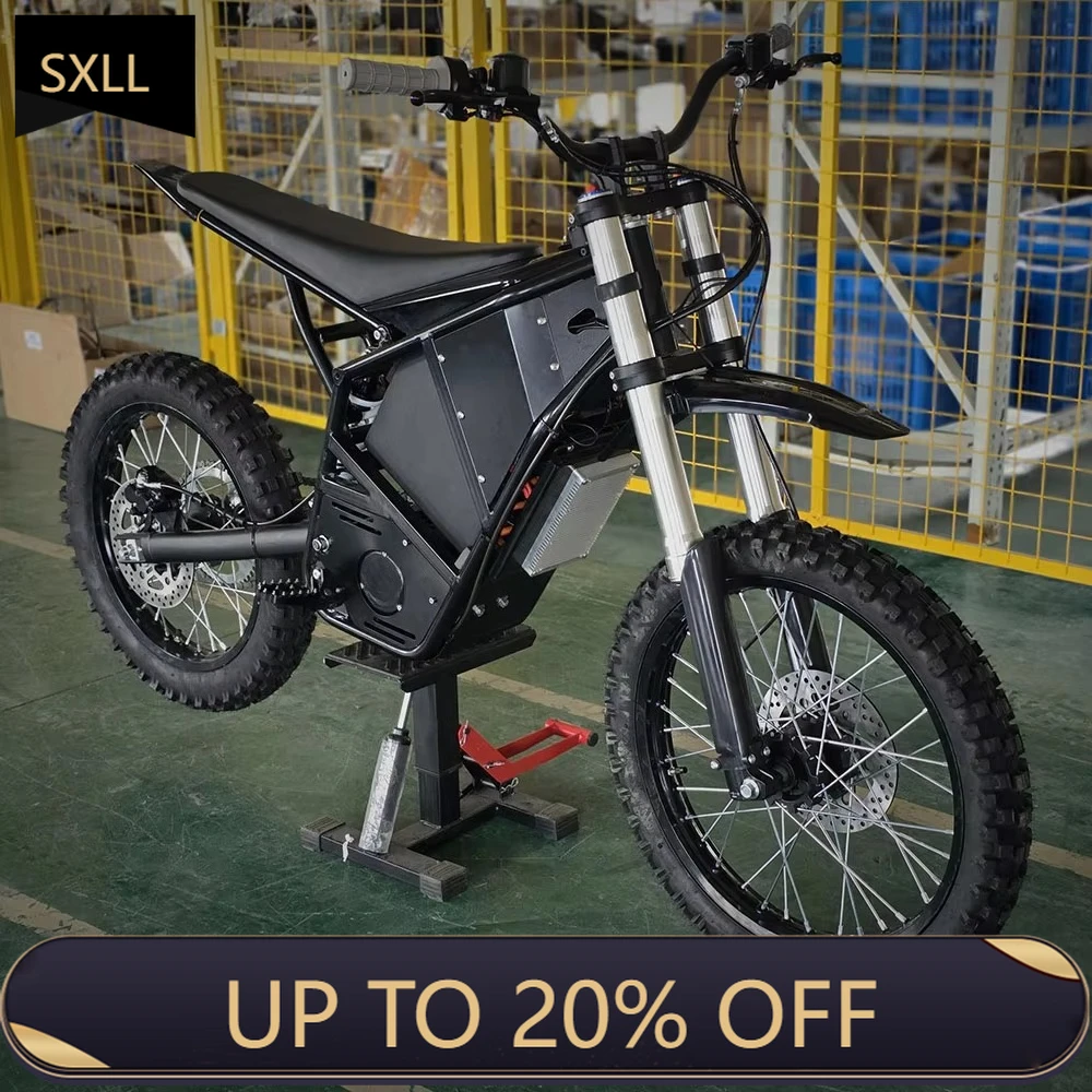

SXLL Electric off-road vehicle 72V 8000W mid-drive motorcycle 40Ah lithium battery