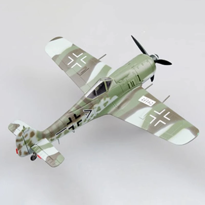 Diecast w skali 1:72 36362 FW-190A-8 myśliwiec 1945 gotowy Model symulacyjny statyczna dekoracja pamiątkowe prezenty dla dorosłych