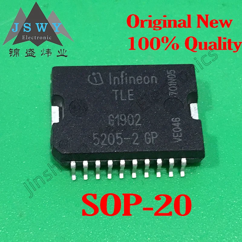 

1~5PCS TLE5205-2GP 5205-2GP 6P TLE5205 SOP20 Idle Driver Chip for Automotive Engine PC Board Good quality and in stock