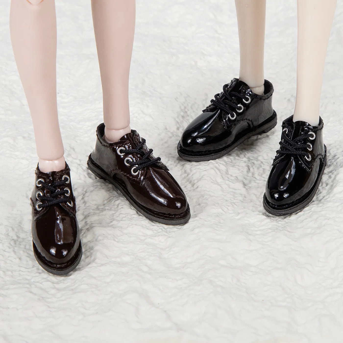 Ob22 24 Leather Shoes Business Style Flat Shoes D0ll Accessories For Ymy22 23 25 P20 1/6 Azone Blythe 1/8 Bjd Blind Box Doll