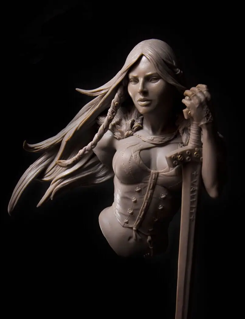 1/10  Resin Model Bust GK， Unassembled and unpainted kit