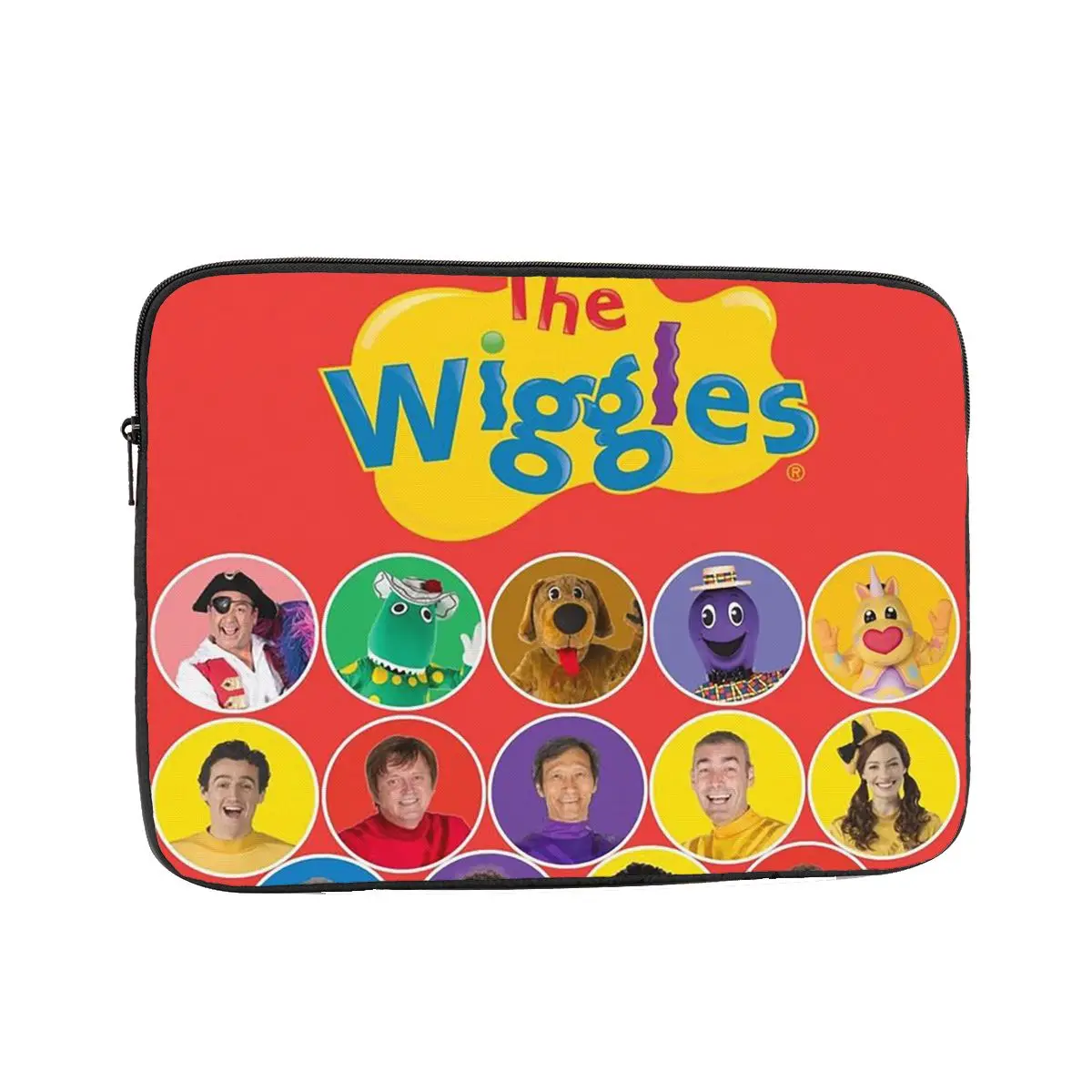 The Wiggles Tv Show Music Band  Notebook Laptop Bag 10 12 13 15 17 Inch Notebook Sleeve Cover Bag Tablet Shockproof Case Bag