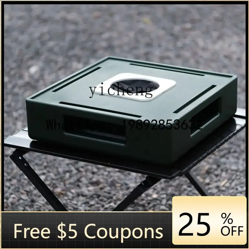 

MJZ Square Cyclone Portable Camping Mahjong Table Portable Travel Mini Mahjong Machine