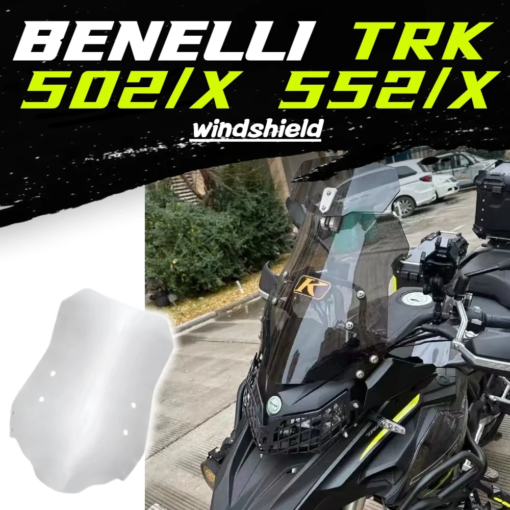 

For motorcycle Benelli 502 502X 552 552X windshield modification heightened windshield