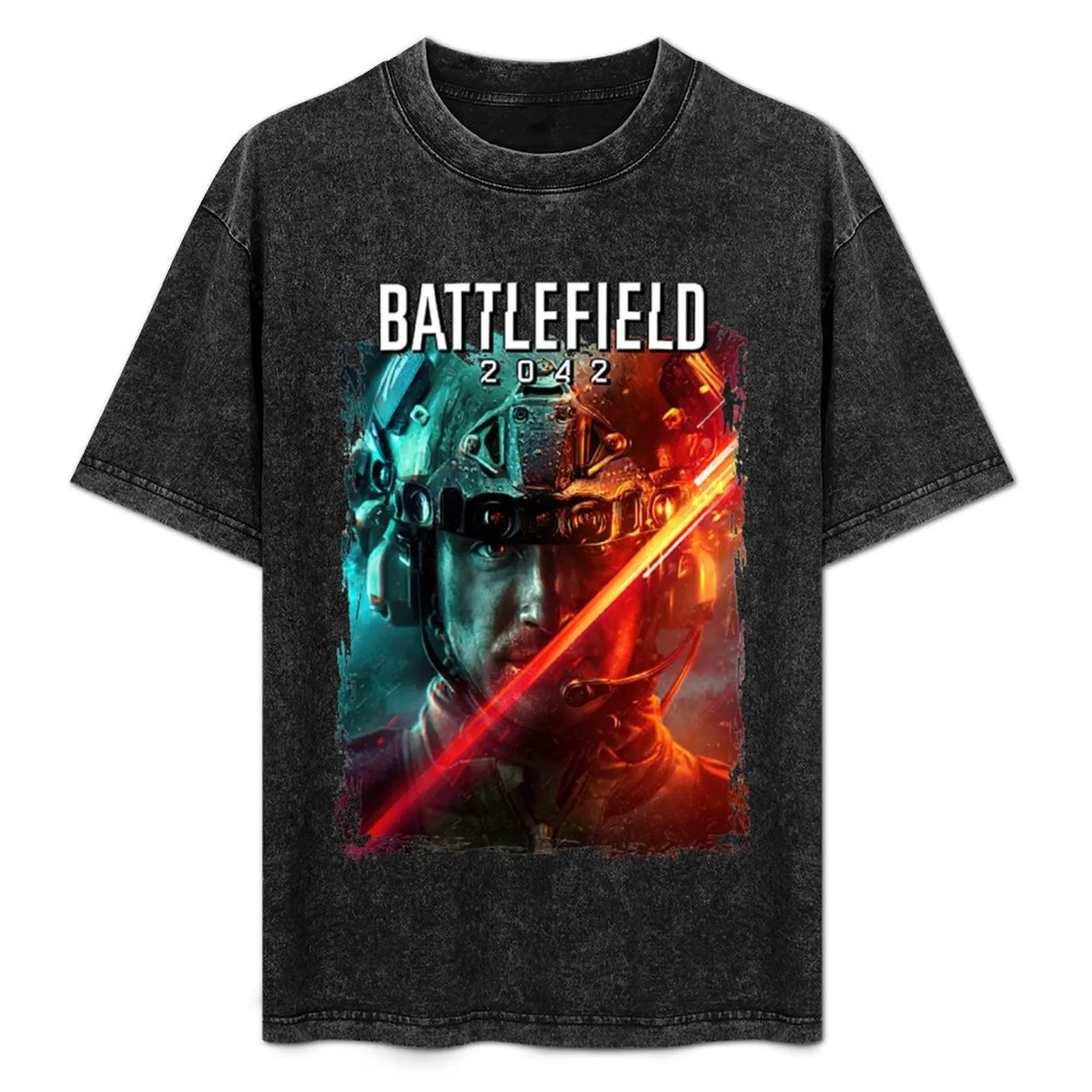 

Battlefield (2042) T-Shirt Stain Resistant Casual Tee