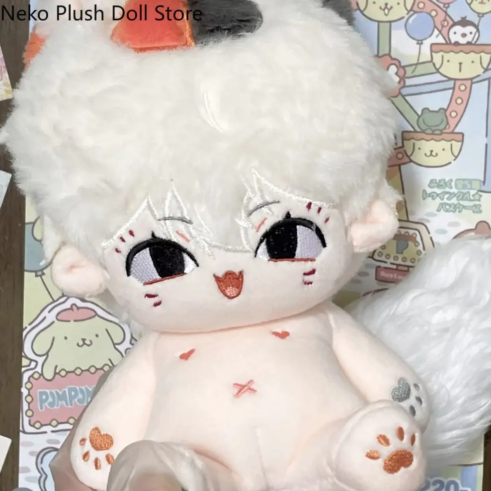 

Nyanko-sensei Anime Plush Doll Body Dress Up Clothes Plushies Stuffed Toys Figures Birthday Gift 20cm