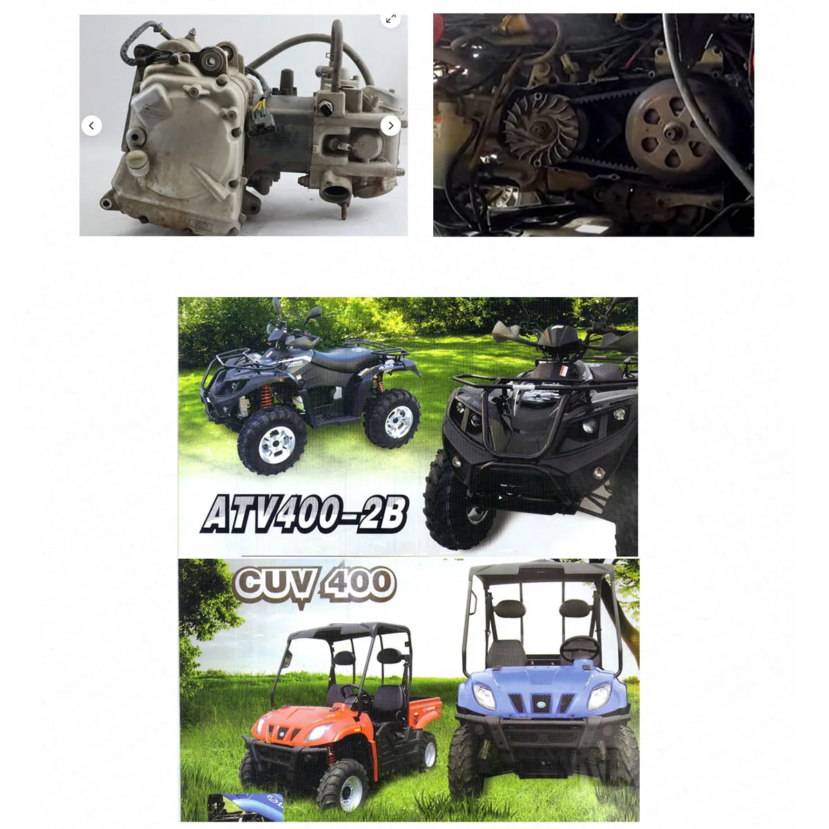 177MM 16T zespół sprzęgła dla Yamaha Linhai 400 400CC YP400 ATV Roketa Buyang JCL Bugy części gokartów — zdjęcie 6