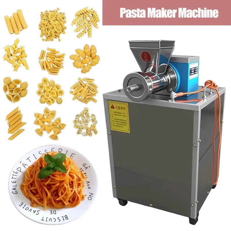 High Efficiency Pasta Extruder Production Line for Linguine Spaghetti Macaroni for High Performance Motor