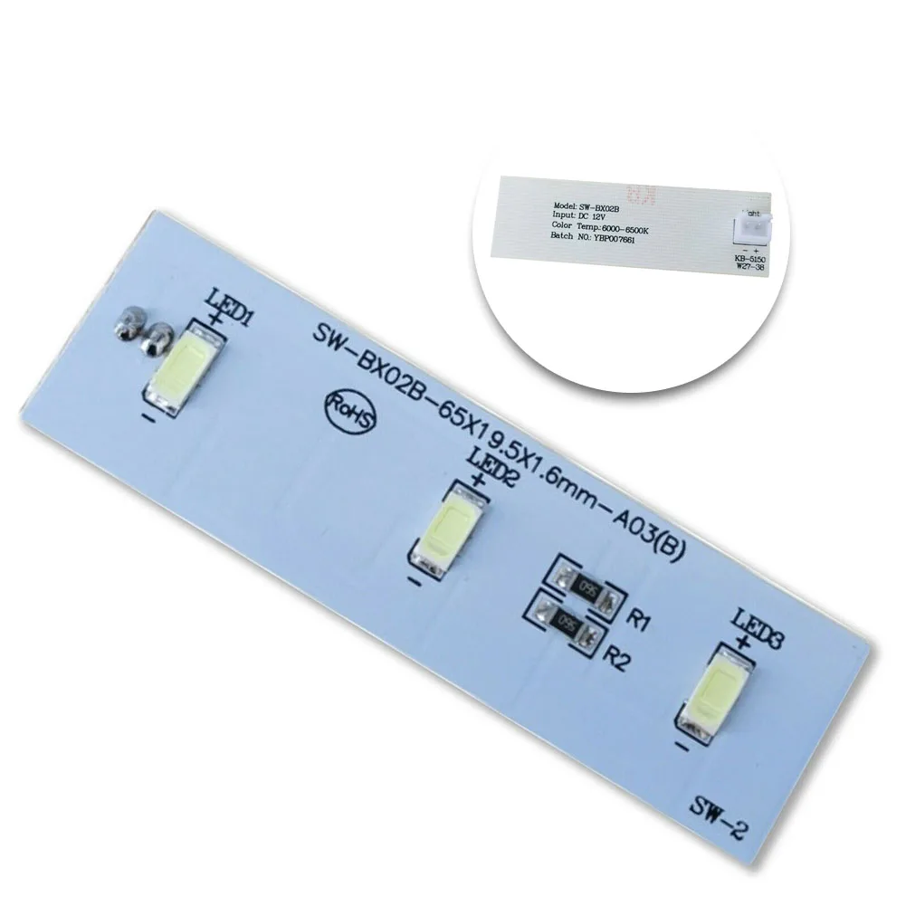 Refrigerator LED Light For Electrolux Freezer Parts SW-BX02B / 49031078 Replacement LED Strip Bar