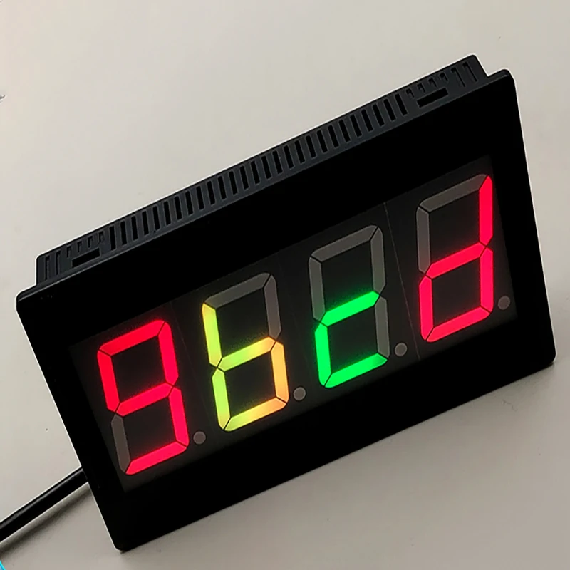 1.8 Inch 4-Bit LED-485-184 Red Industrial Grade RS485 Digital Tube Display Screen