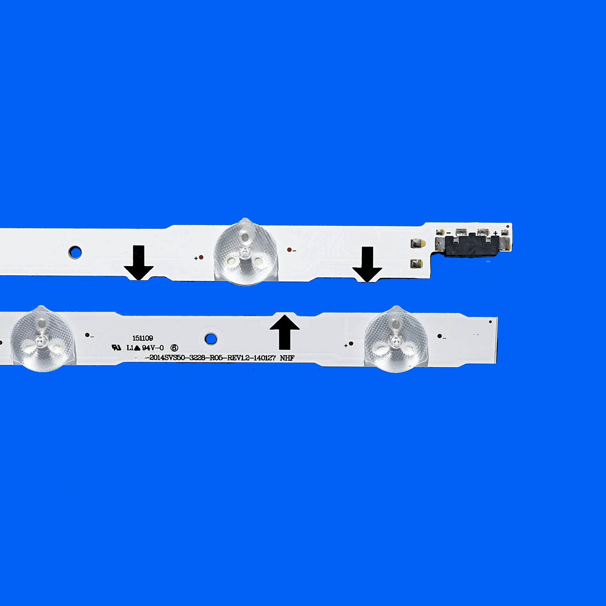 12 PCS/set LED backlight For UN50J5500 UE50H6200 UE50H6470 D4GE-500DCA-R2 D4GE-500DCB-R2 BN96-30428A BN96-30427 BN96-30425