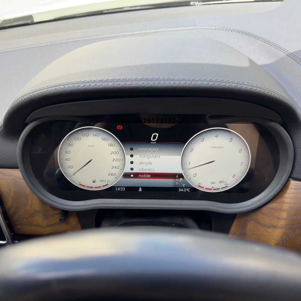 

Foforfor 12.3Inch Carplay LCD Speedometer Digital Dashboard Instrument Cluster for ML/GL/GLE/GLES/G 2013-2020