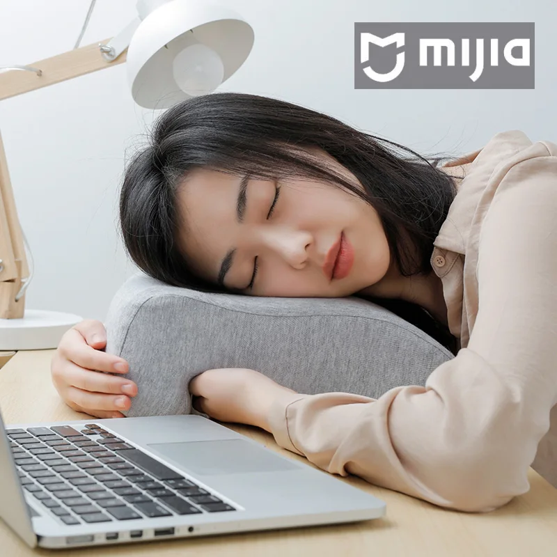 MIjia Multifunctional Grey Memory Pillow for Girls Boys High Quality Office Lunch Break Exclusive on The Table Sleep Pillows