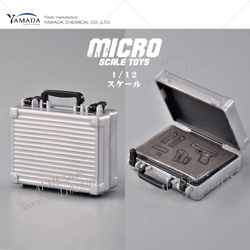 ‌ Akcesoria do scenek: walizka, aktówka, pudełko na figurki żołnierzy w skali 1/12, pasujące do figurek akcji 6-calowych.