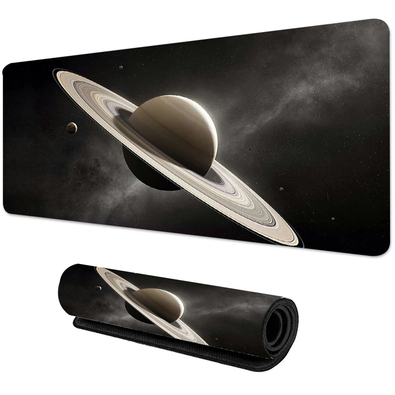 

Коврик для мыши Planet, большие коврики для компьютерного офиса, игрового стола, резиновые противоскользящие коврики для игровой клавиатуры, длинные настольные коврики