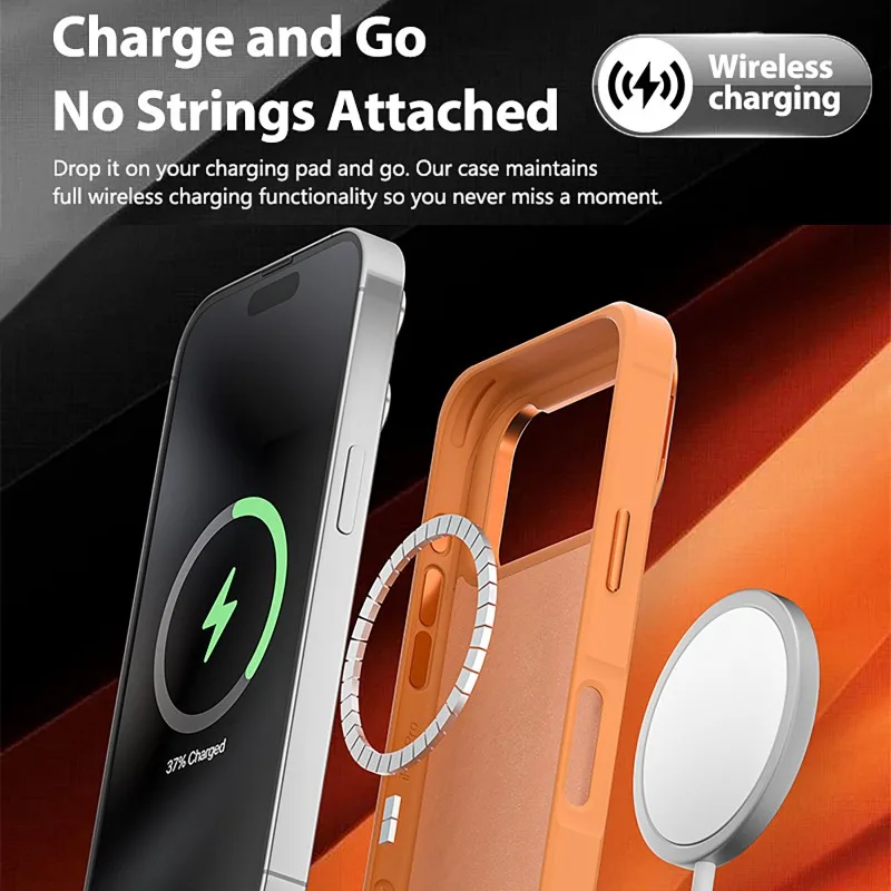 Smart ink DIY photos screen case For iPhone 17/17Pro/17ProMax 4-inch high-definition NFC display with built-in stand phone case