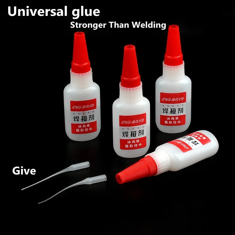 20~33g Multi-purpose Fast Dry Glue Super Glue Adhesive Cyanoacrylate 502 Metal Plastic Wood Scrapbooking Kit Tool Accessory