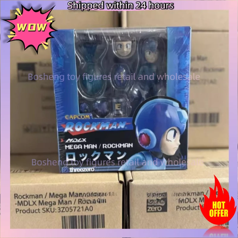 

In Stock Brand New Original Threezero 3A MDLX Megaman X MEGAMAN Mobile Doll Collection Gifts