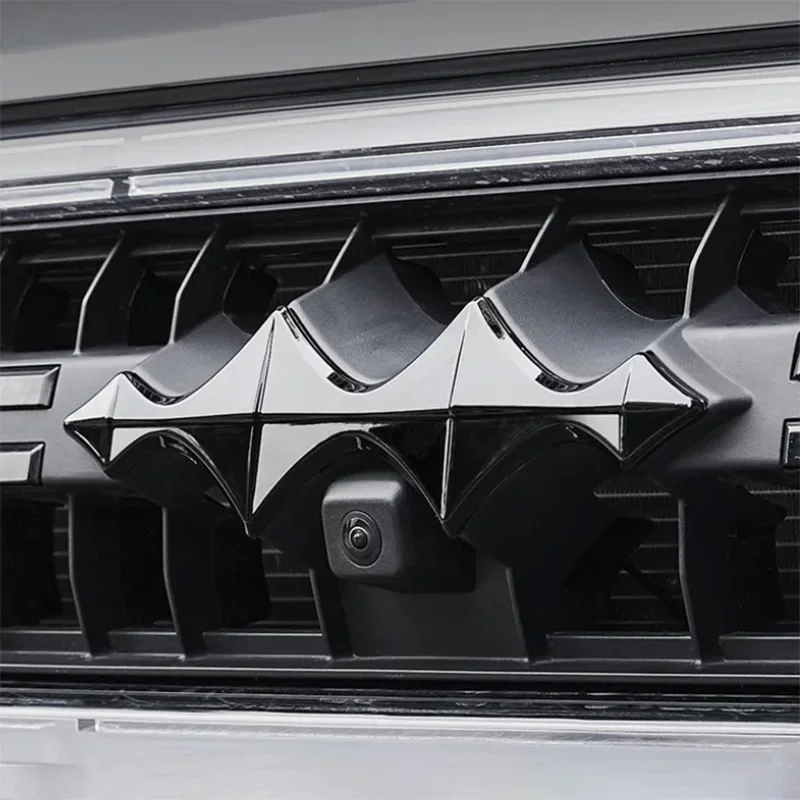 

For Leopard 5/8 2024 2025 Byd Equation Car Black Badge Car Logo Front and Rear External Accessories