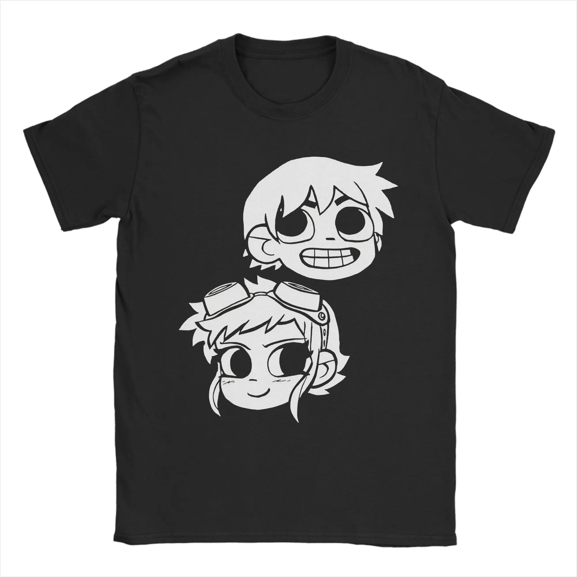 Men Women Graphic Printing 2-Up Scotted Pilgrims vs The World  Tee T Shirt 100% Cotton  T-shirts Clothes