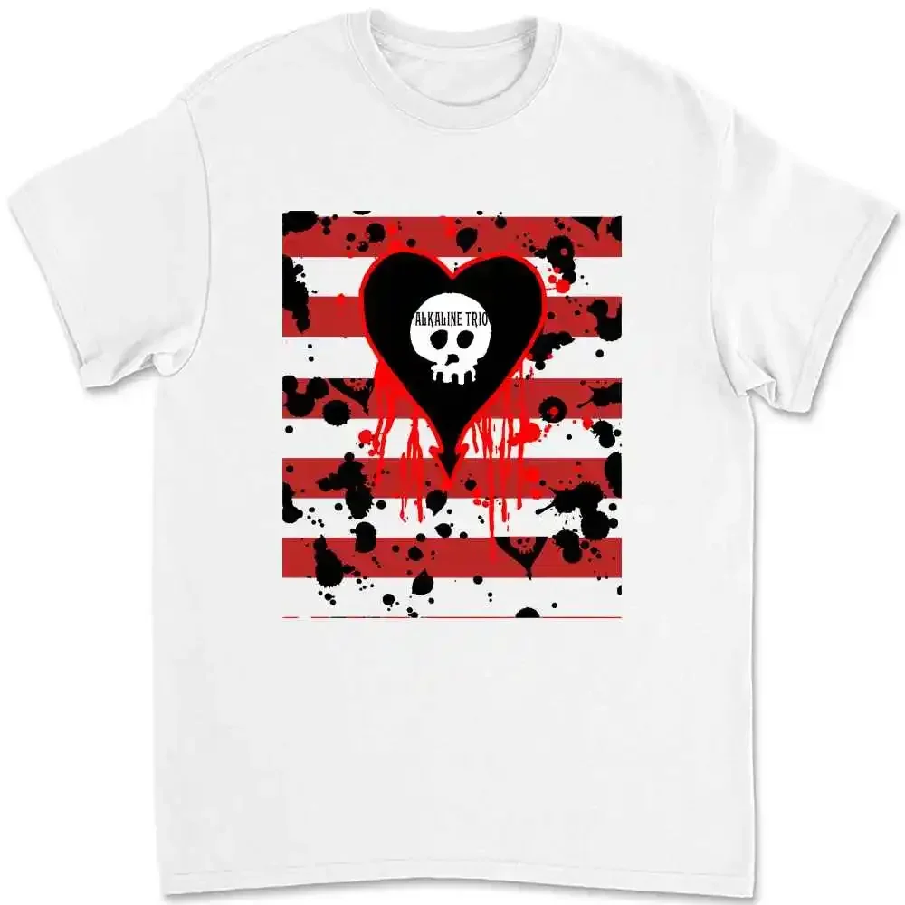 Alkaline Trio Bloody Stripes T-shirt Y55I