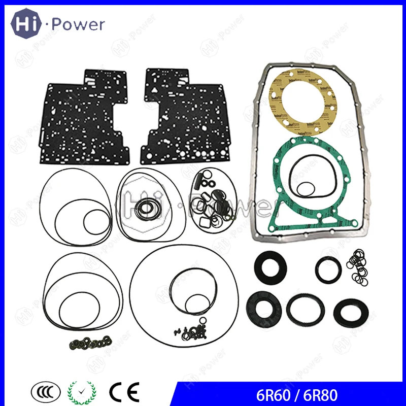 

Сальник 6R60, ремонтный комплект сцепления автоматической коробки передач, прокладки для Ford Lincoln, комплект коробки передач автомобиля 6R80