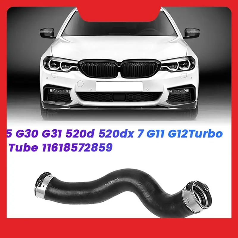 

Car Inflatable Tube Turbocharged Air Pipe 11618572859 For BMW 5 7 Series G30 G31 G11 G12 2016- Air Duct Intake Boot Hose