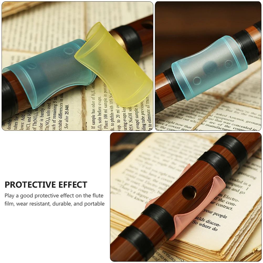 

15pcs Dimo Creative Film Cover Practical Plastic Protectors Durable Dustproof Lightweight ABS Material High-Quality Flute