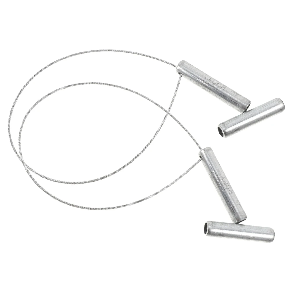 

2pcs Pig Binder Goat Catcher Poles Snare Holders Cattle Livestock Control Tools Sturdy Rope Animal Farm Use Ear Tagging