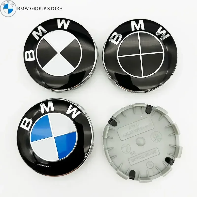 BMW GROEP 4 Stuks 56MM 68MM Auto Wiel Center Hub Cover Caps Voor BMW M M5 E39 E46 E60 E90 F01 F10 F30 G01 G20 G21 G30 G11 F15 X5 X3