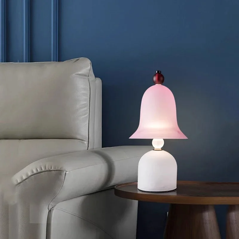 FAIRY Nordic Modern Pink Table Lamp Designer Creative Living Room Bedroom Children's room Minimalist Art Lighting FixtuFixtures image 2