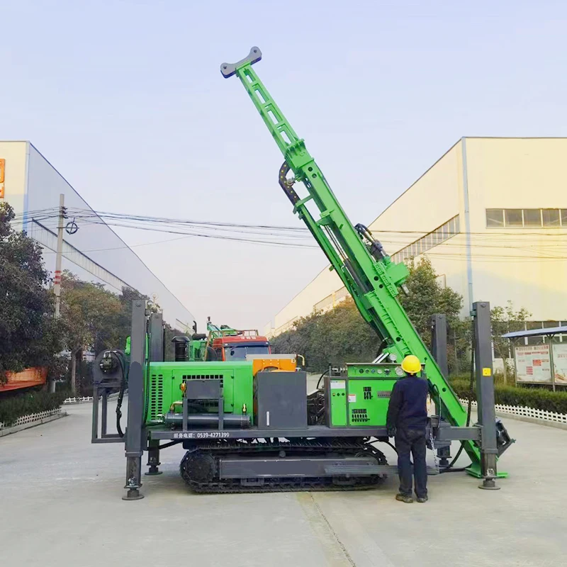 

Hot Sale Machine Crawler Water Well Drilling Rig Equipment Maquina Perforadora De Pozos De Agua
