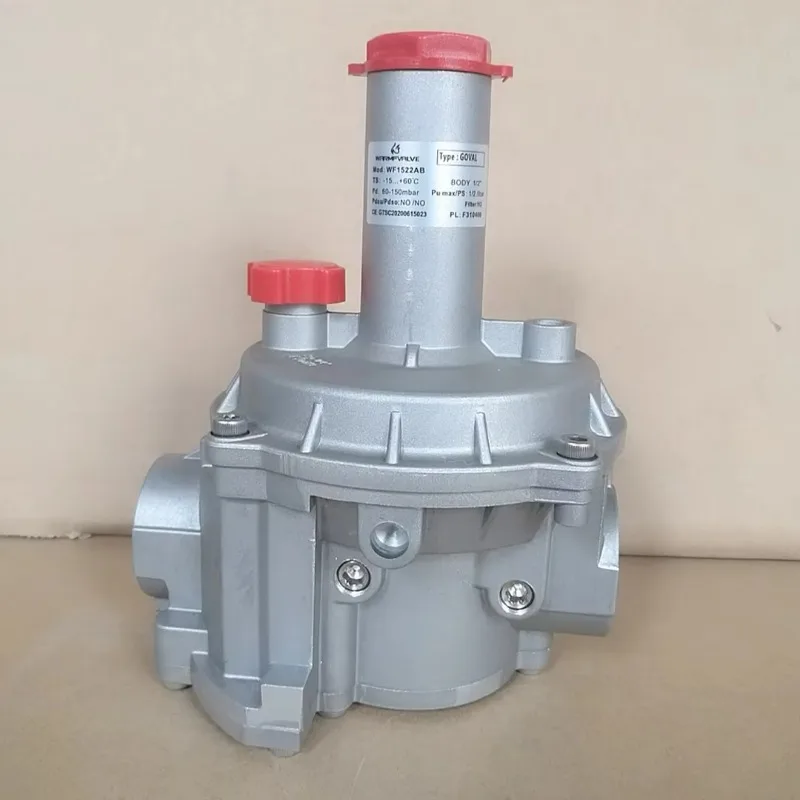 منظم ضغط الغاز WF1522AB وصمام بنفس الوظيفة 1/2 بوصة DN15