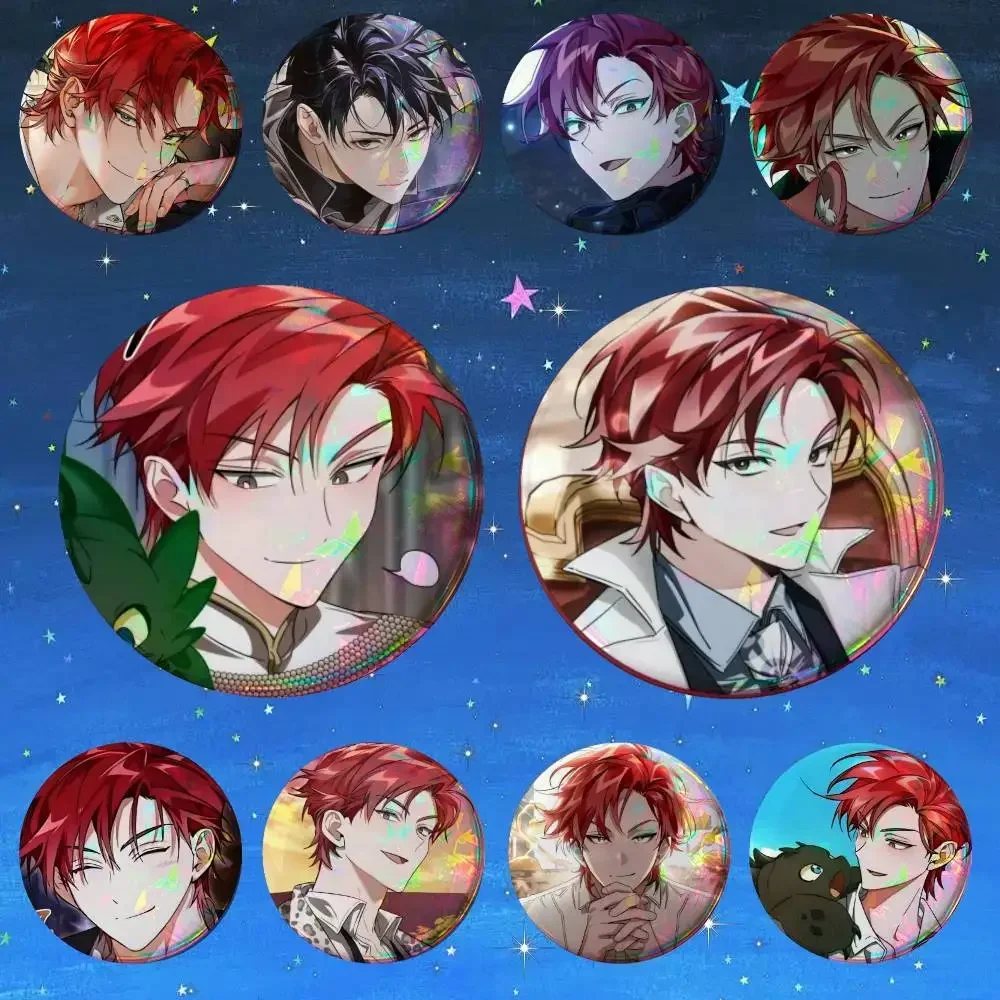 Anime K-Korean Manga Trash Of The Counts Family Badge Tinplate Meme Round Brooch for Hat Bag Creative Lapel Jewelry Accessories