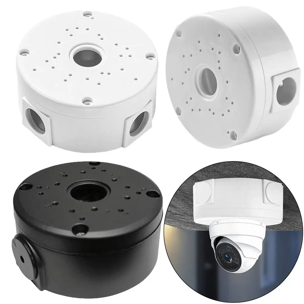 

Waterproof CCTV Camera Junction Box Plastic Wall Space Stand Surveillance Dome Brackets Universal Cable Deep Base