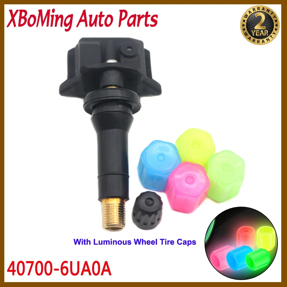 

4PCS Car Tire Pressure Sensor Alarm Monitor Systems TPMS 40700-6UA0A For Nissan Altima Leaf 2021 433MHz 407006UA0A 40700 6UA0A