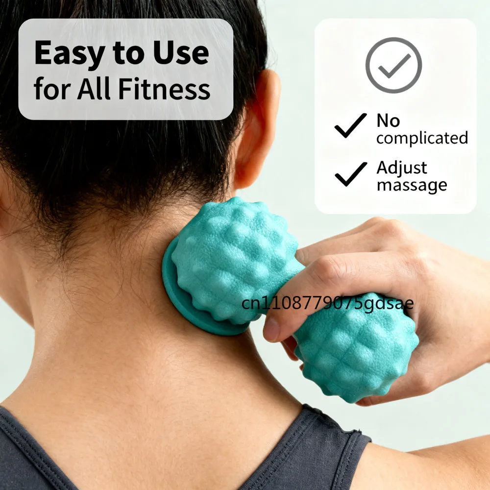Fascia Ball Raised Point Massage Ball TPR Posture Master Yoga Ball Waist and Back Foot Massage Ball